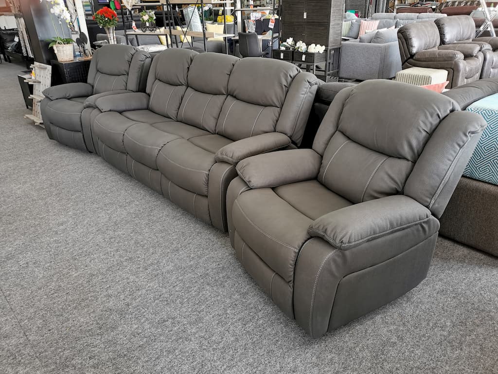 George 3 Piece Recliner Couch Set
